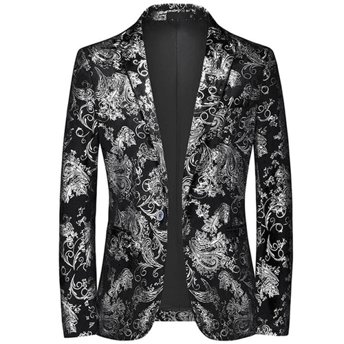Maverno™ Vittorio | Herenblazer met Paisleyprint