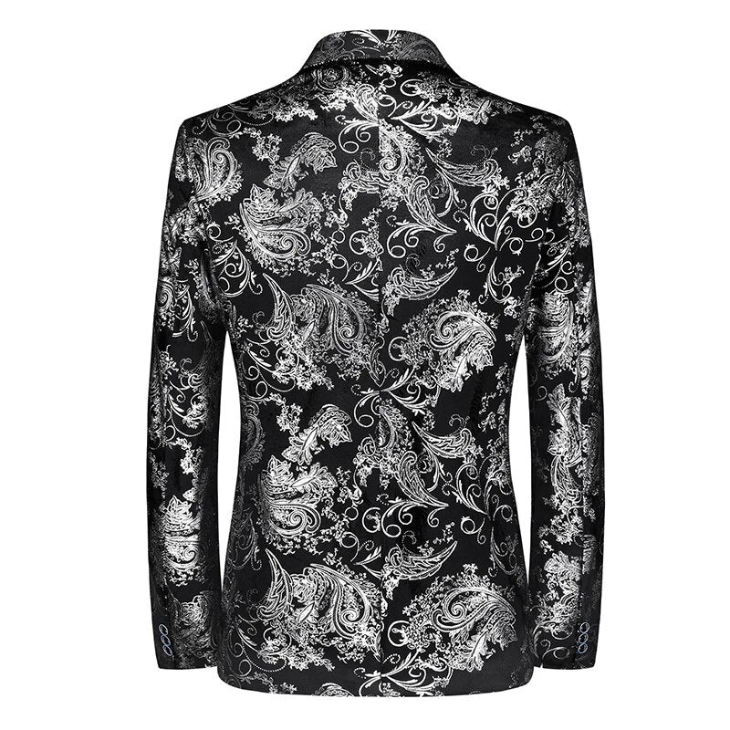 Maverno™ Vittorio | Herenblazer met Paisleyprint