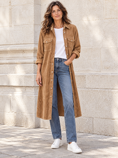 Maverno Lotte open over jeans