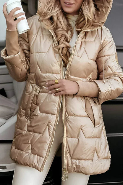 Maverno™ Livia Luxe Winterjas met Capuchon