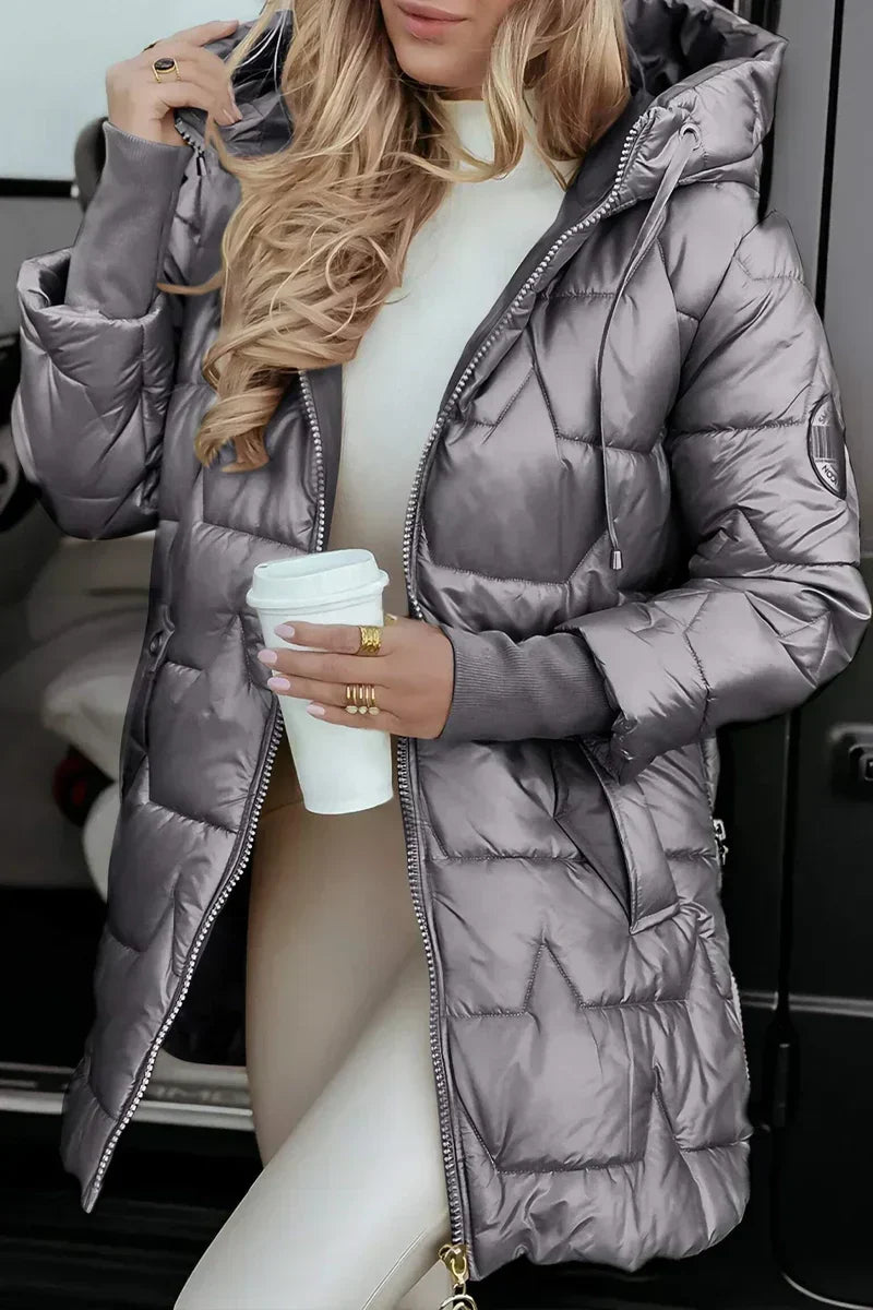 Maverno™ Livia Luxe Winterjas met Capuchon